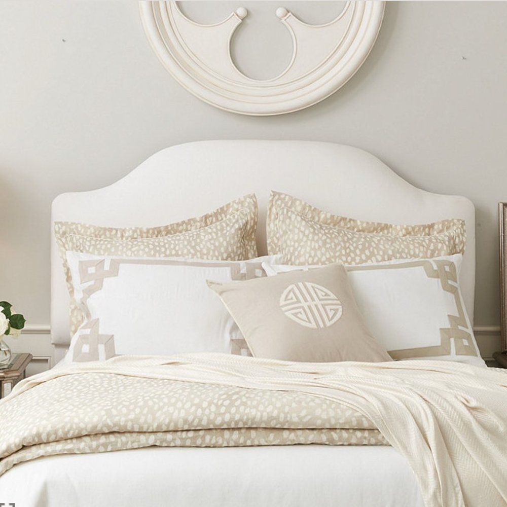 Ballard: Thandie Watercolor Queen Duvet/Euro Shams